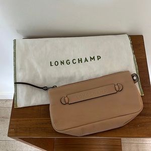 Longchamp Leather Wristlet
